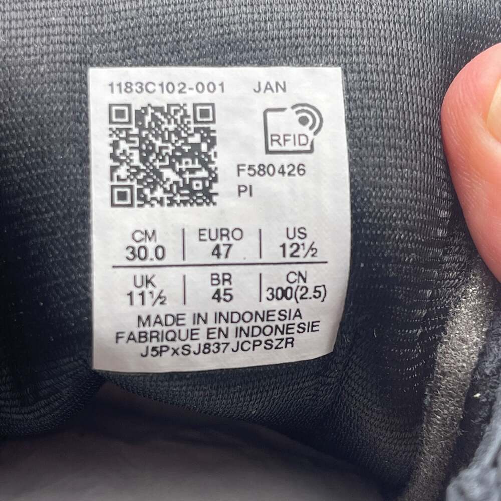 Onitsuka Tiger Mexico 66 Black White Sneakers 1183C102-001 Size 12.5 New Box - Picture 9 of 16